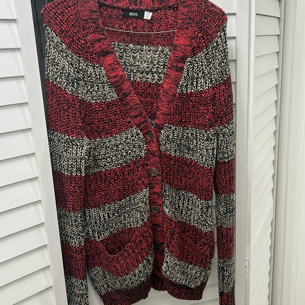BDG Women's Striped cardigan